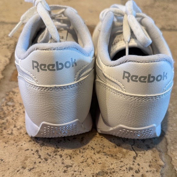 Reebok Classic White Athletic Shoes - Picture 3 of 8